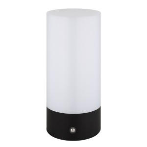 Veioza LED RGBW Lex 1.8W, lumina calda (2900 K), IP44, dimabila, negru mat, Globo Lighting
