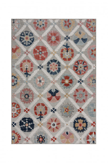 Covor Flora Outdoor Gri 160x230 cm