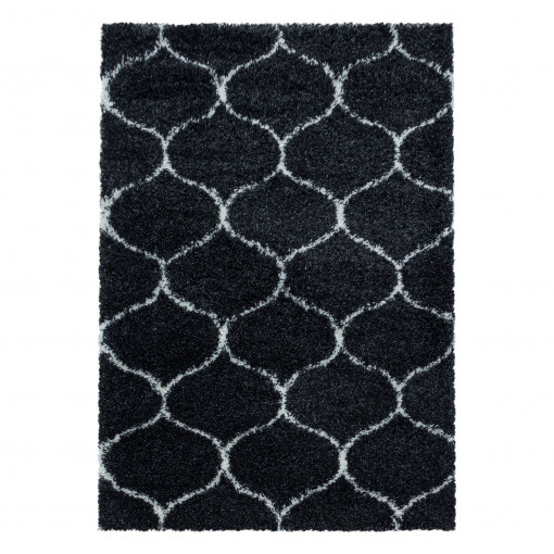 Covor tip Traversa Salsa Antracit V1 60x110 cm