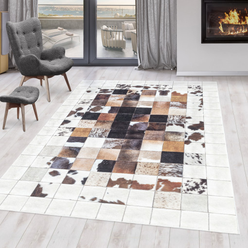 Covor Fiesta Alb V1 200x290 cm