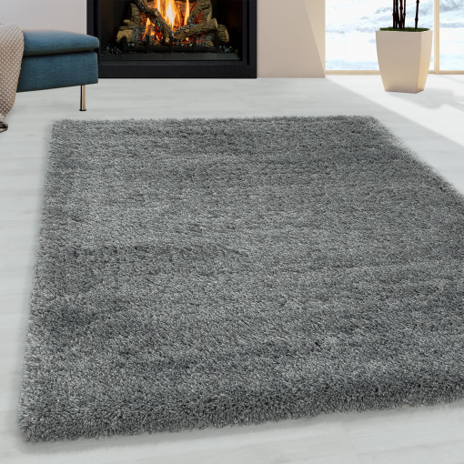 Covor Fluffy Gri deschis V1 200x290 cm