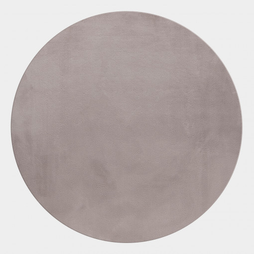 Covor Rotund Pouffy Bej V1 120x120 cm