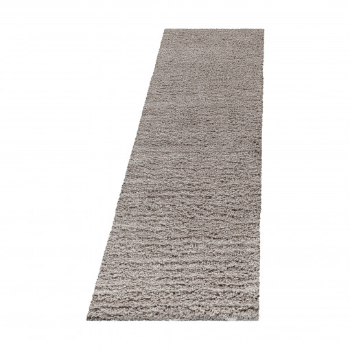 Covor tip Traversa Fluffy Bej V1 80x250 cm