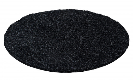 Covor Rotund Dream Antracit V1 80x80 cm