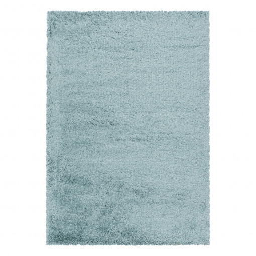 Covor tip Traversa Fluffy Albastru V1 60x110 cm