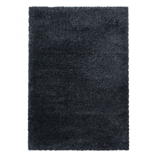 Covor tip Traversa Fluffy Antracit V1 80x150 cm