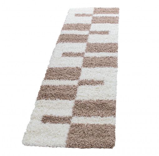 Covor tip Traversa Gala Bej V1 80x250 cm