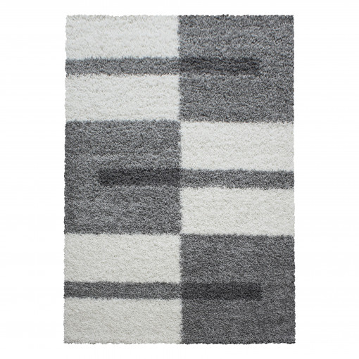 Covor tip Traversa Gala Gri deschis V1 80x150 cm