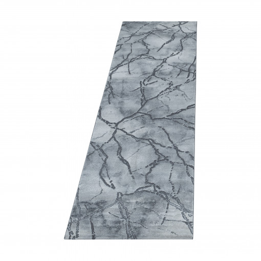 Covor tip Traversa Naxos Silver V5 80x250 cm