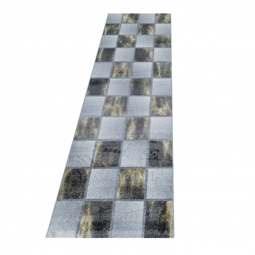 Covor tip Traversa Ottawa Galben V1 80x250 cm