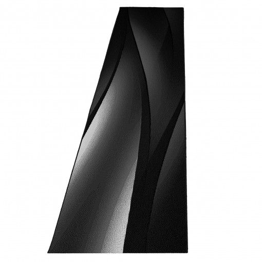 Covor tip Traversa Plus Negru V6 80x300 cm