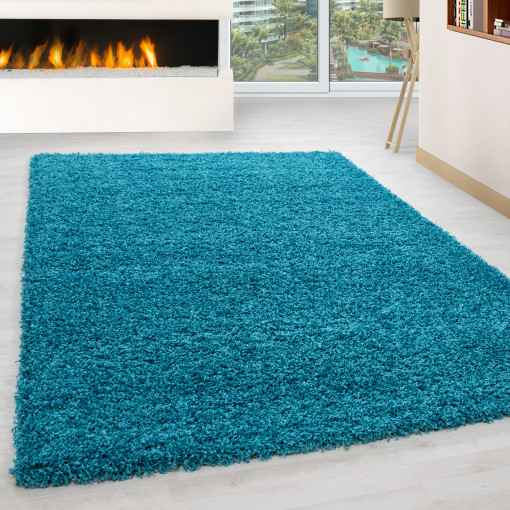 Covor Life Turcoaz V1 160x230 cm