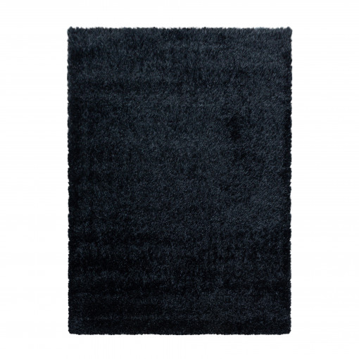 Covor tip Traversa Brilliant Negru V1 60x110 cm