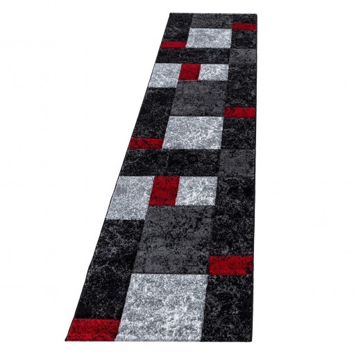 Covor tip Traversa Hawaii Rosu V1 80x300 cm