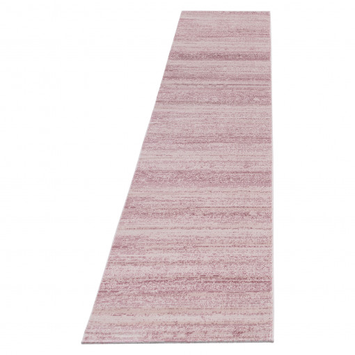 Covor tip Traversa Plus Roz V1 80x300 cm