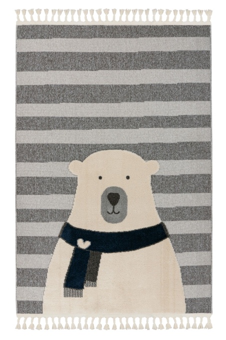 Covor copii Fano Gri 120x170 cm