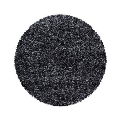 Covor Rotund Enjoy Antracit V1 160x160 cm