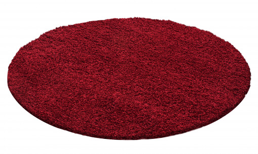 Covor Rotund Life Rosu V1 160x160 cm