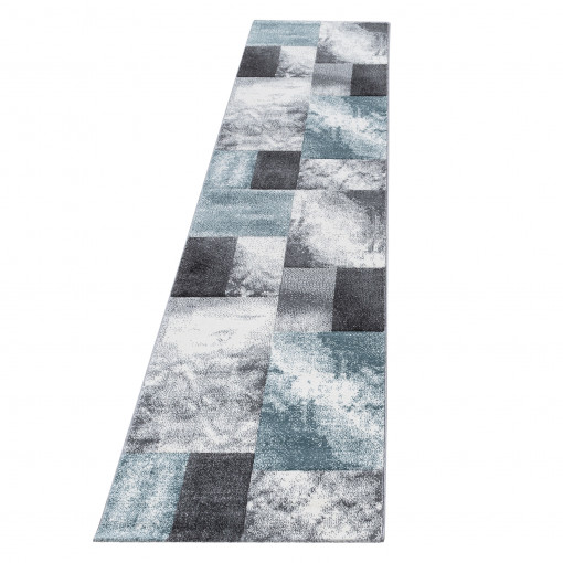 Covor tip Traversa Hawaii Albastru V2 80x300 cm