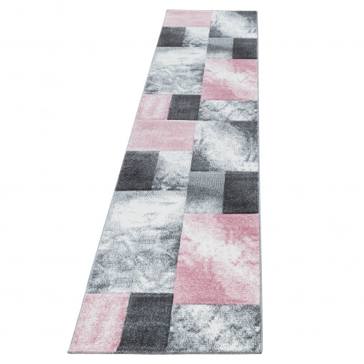 Covor tip Traversa Hawaii Roz V2 80x300 cm