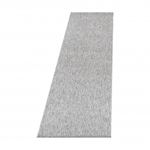 Covor tip Traversa Nizza Gri deschis V1 80x250 cm