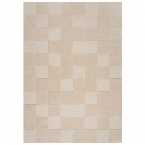 Covor Checkerboard Natural 200x290 cm