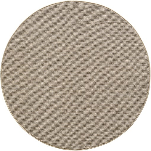 Covor rotund Loom Bej 200x200 cm