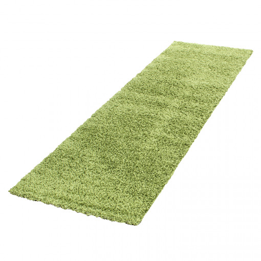 Covor tip Traversa Life Verde V1 80x250 cm