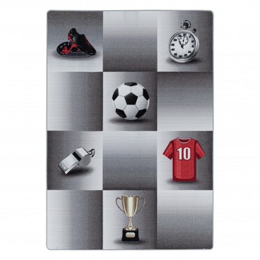 Covor tip Traversa Play Gri V5 80x120 cm