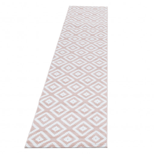 Covor tip Traversa Plus Roz V2 80x300 cm