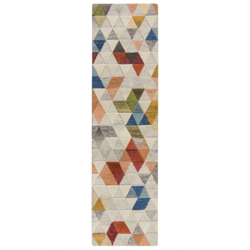 Covor traversă Amari Natural/Multicolor 60x230 cm