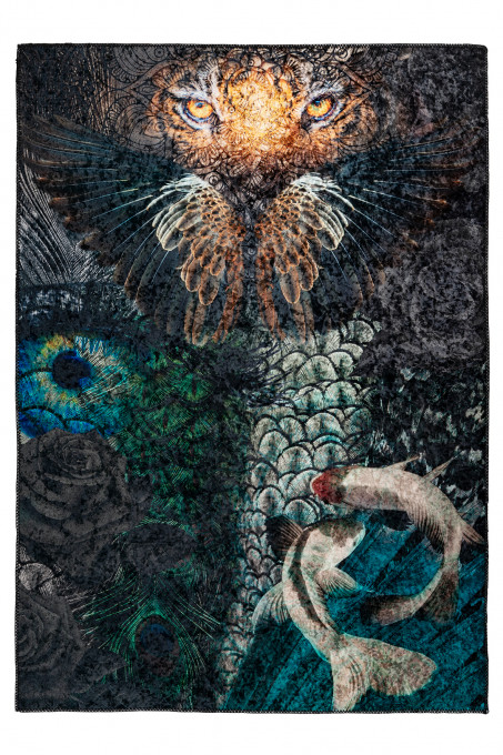 Covor My Exotic Negru 120x170 cm