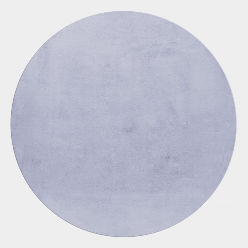 Covor Rotund Pouffy Silver V1 120x120 cm