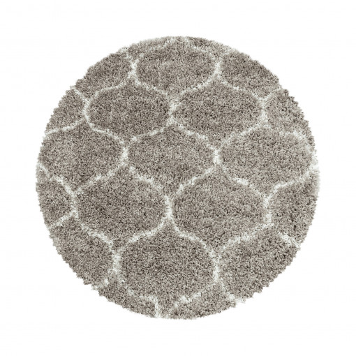 Covor Rotund Salsa Bej V1 120x120 cm