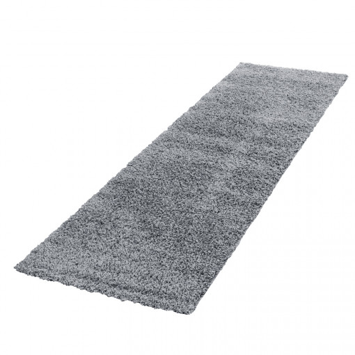Covor tip Traversa Life Gri deschis V1 80x250 cm