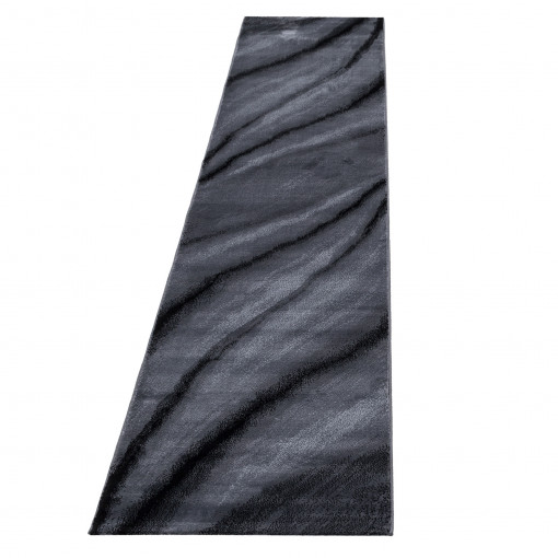 Covor tip Traversa Miami Negru V4 80x300 cm
