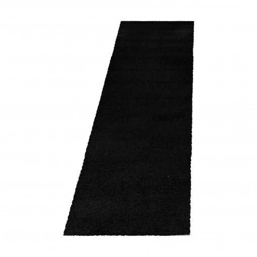 Covor tip Traversa Sydney Negru V2 80x250 cm