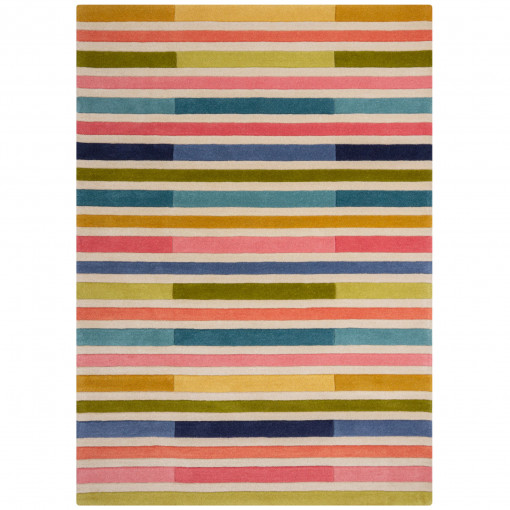 Covor Piano Roz/Multicolor 200x290 cm