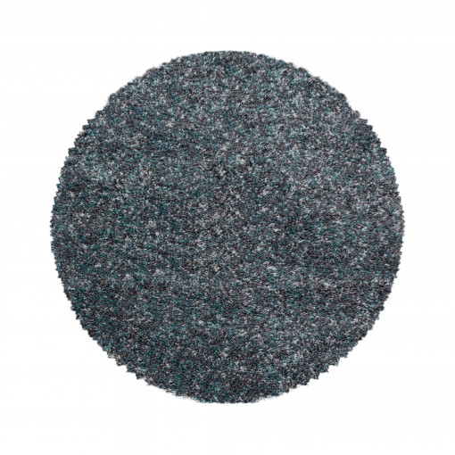 Covor Rotund Enjoy Albastru V1 120x120 cm