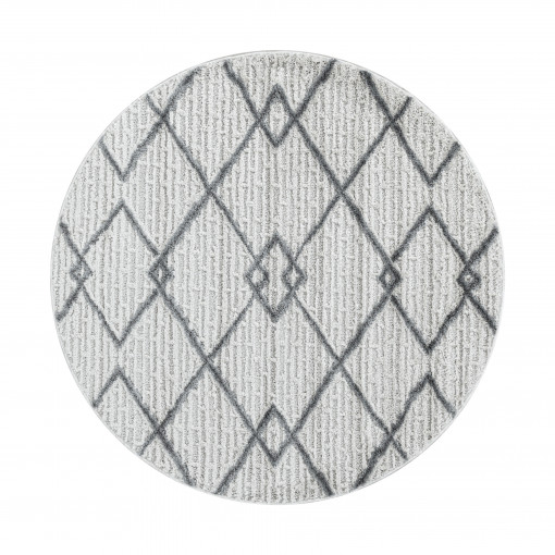 Covor Rotund Pisa Crem V1 120x120 cm