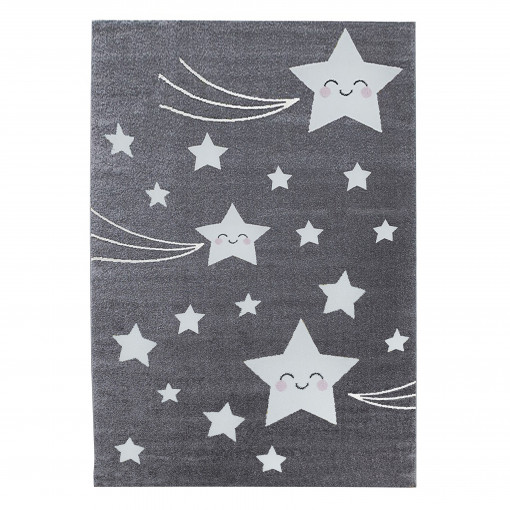 Covor tip Traversa Kids Gri V2 80x150 cm