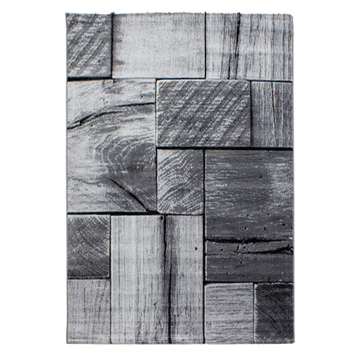 Covor tip Traversa Parma Negru V5 80x150 cm