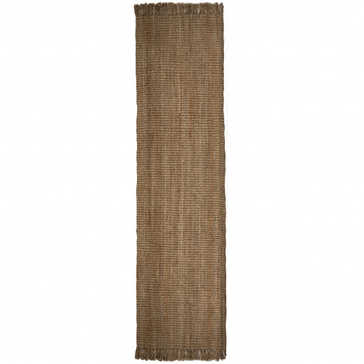 Covor traversă Jute Boucle Natural 60x230 cm