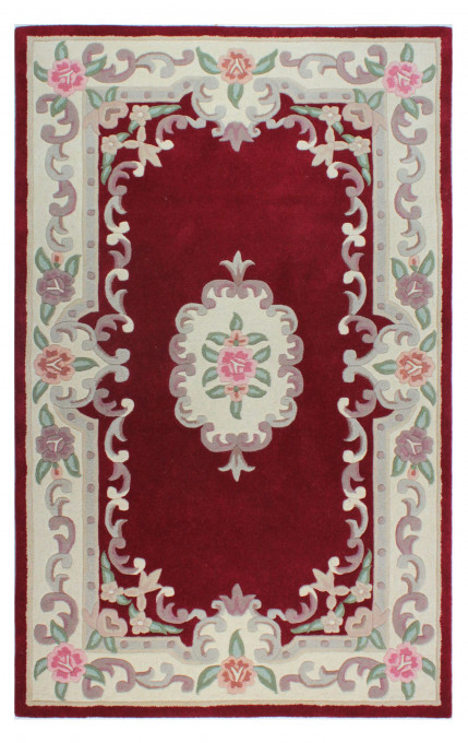 Covor Aubusson Rosu 75x150 cm