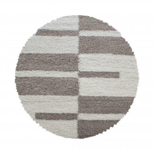 Covor Rotund Gala Bej V1 120x120 cm