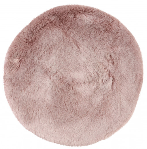 Covor Rotund My Samba Roz 80x80 cm
