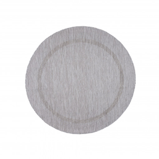 Covor Rotund Relax Silver V1 160x160 cm