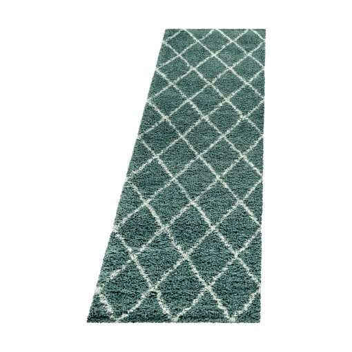 Covor tip Traversa Alvor Albastru V1 80x250 cm