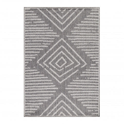 Covor tip Traversa Aruba Gri V2 80x250 cm