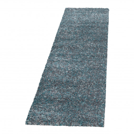 Covor tip Traversa Enjoy Albastru V1 80x250 cm